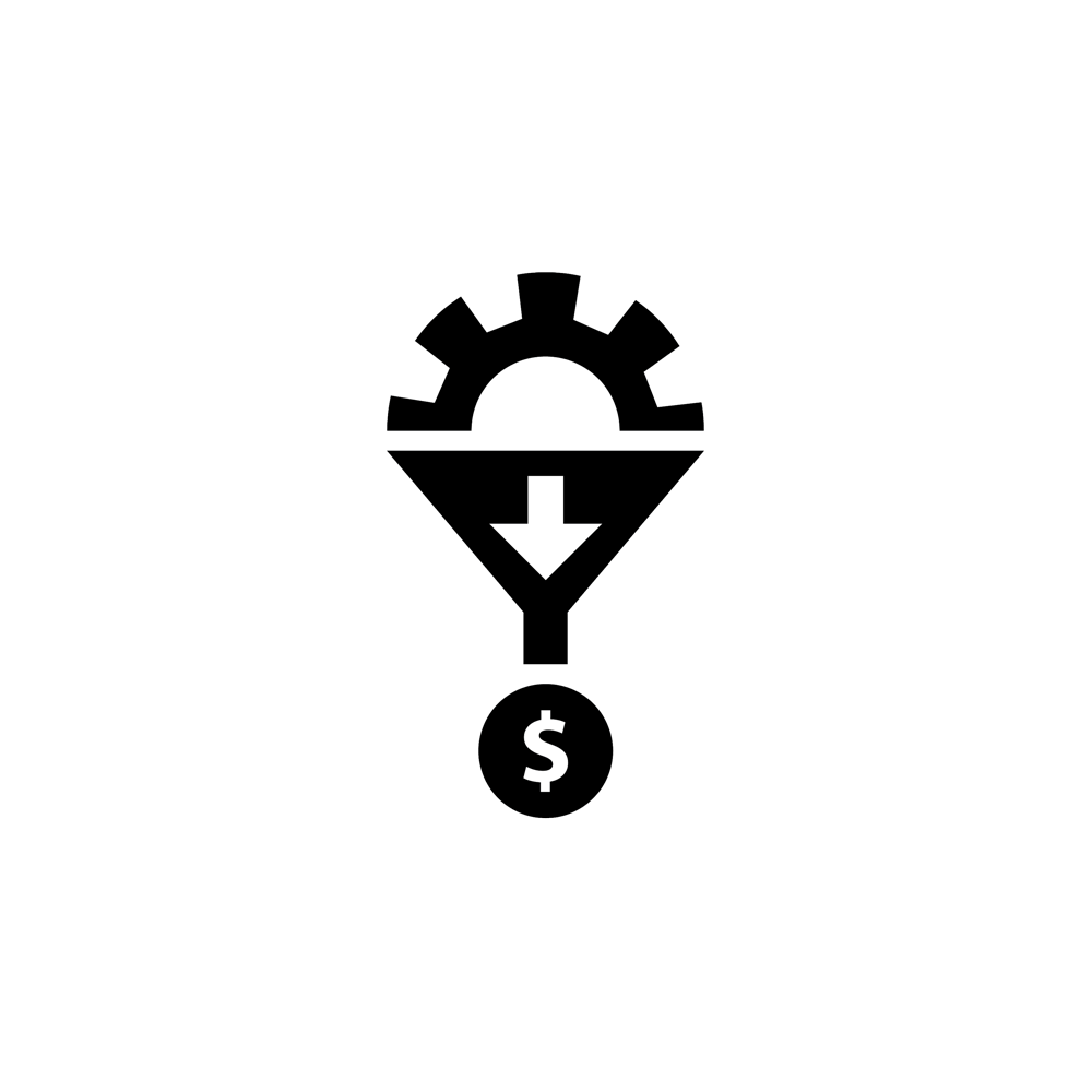 Image of an icon showing how leads come from many different channels.
